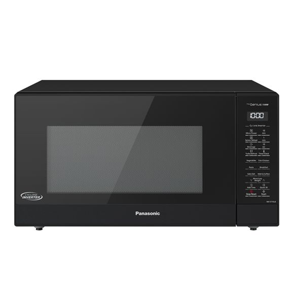 Panasonic 1100w Inverter Microwave Black 44L