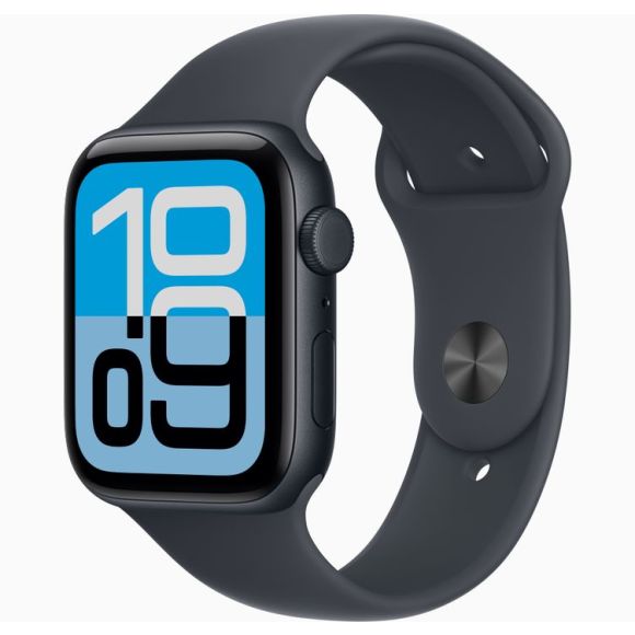 Apple Watch SE 3 44mm with Sport Band M-L/Midnight