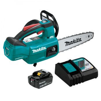 Makita 18V 5.0Ah LXT Brushless 10 1/4 Top Handle Chainsaw Kit