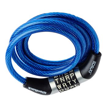 Korjo Wordlock Mini Cable Lock Blue