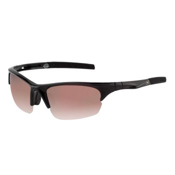 Dirty Dog Sport Ecco Sunglasses - Black Copper-Flash Mirror/Black