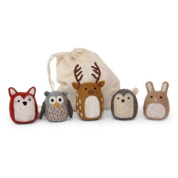 Gry & Sif Animal 5pc Set - Forest