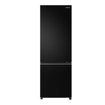 Panasonic Econavi 332L Refrigerator - Black Steel