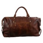 Pierre Cardin Rustic Leather Business/Overnight Bag