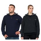 MKM Originals Tasman Unisex Woollen Jersey - Coal - 2XL Coal 2XL