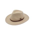 Electric Pukeko Cameron 100% Wool hat Cream