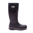 Grubs Tayline High Black Gumboots