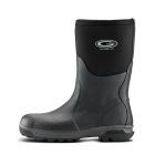 Grubs Tayline Mid Black Gumboots