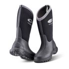 Grubs Tideline 4.0 Super Black Gumboots