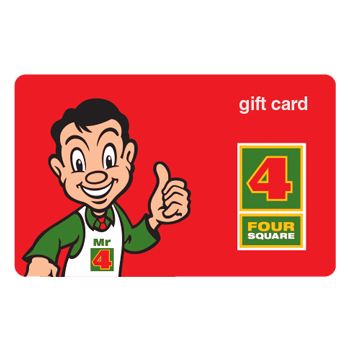 $50 Four Square Gift Card