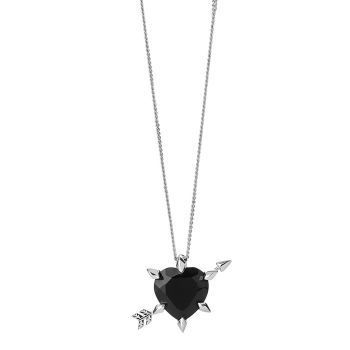 Karen Walker Cupid's Arrow and Heart Necklace