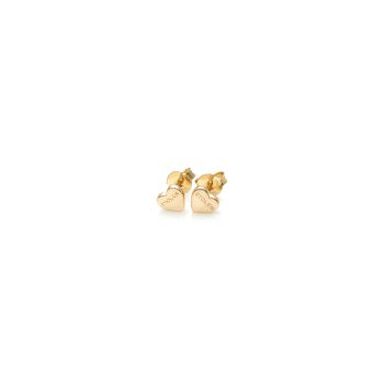 Stolen Girlfriends Club Stolen Heart Earrings - 18Ct Gold Plated