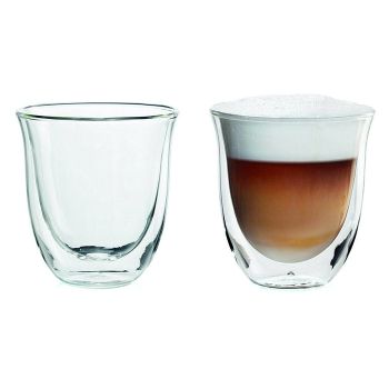 DeLonghi Cappuccino Glasses Set of 2