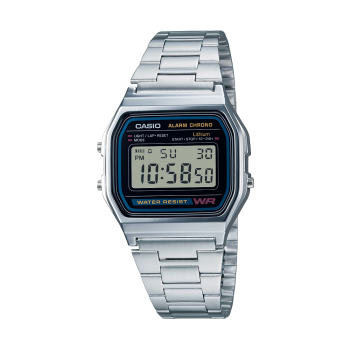 Casio Silver Vintage Digital Watch