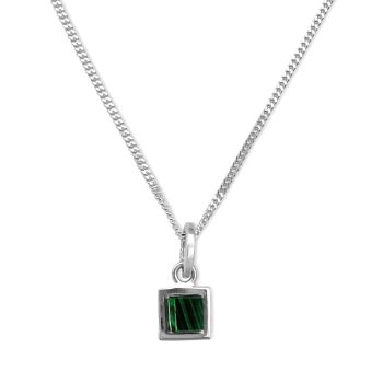 Fabuleux Vous La Stele Malachite Necklace Petite