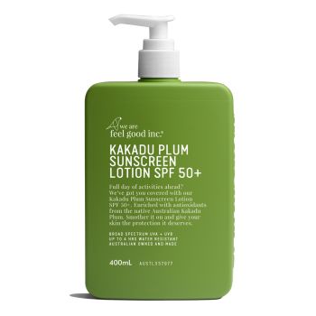 We Are Feel Good Inc Kakadu Plum Sunscreen Lotion Spf50plus 400Ml