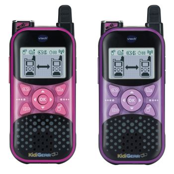 VTECH Kidigear Walkie Talkies - Purple and Pink