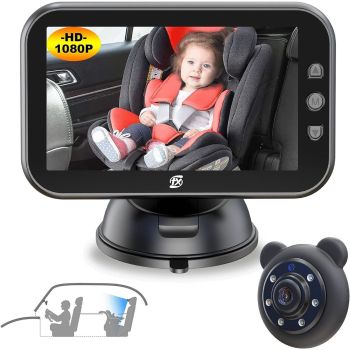 Child Car Seat Monitor Black one size