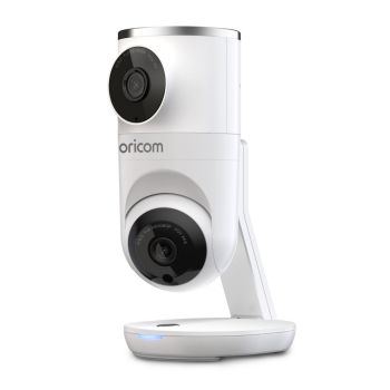 Oricom Smart Hd Dual Baby Monitor Fhd 1080p White One Size