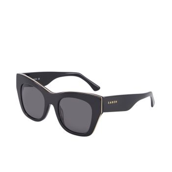 Saben Sloane Sunglasses Black Dark Grey