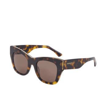 Saben Sloane Sunglasses Tortoise Dark Brown