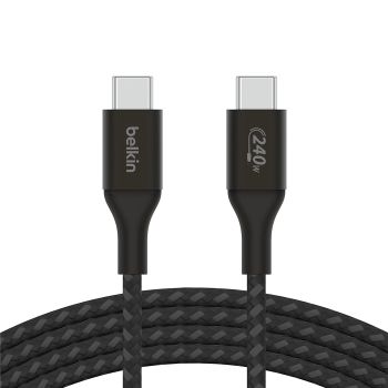 Belkin Boostcharge 240W Braided USB-C Cable 1m Black