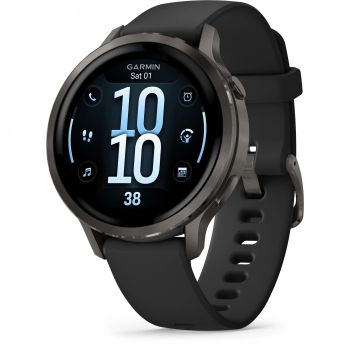 Garmin Venu 4 Smartwatch 41mm Slate/Black Band