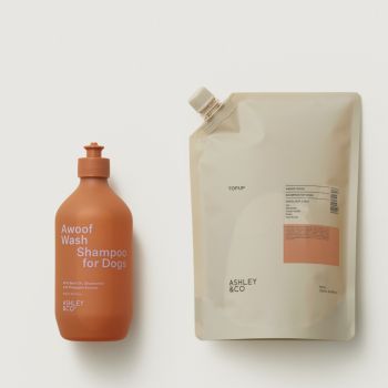 Ashley & Co Awoof Wash Shampoo for Dogs + Topup