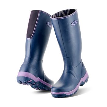 Grubs Rainline Aubergine Gumboots