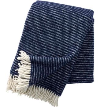 Klippan Lambs Wool Throw - Ralph Light Grey