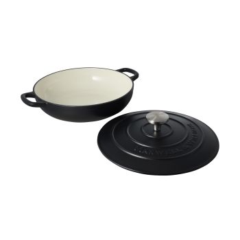 Maxwell & Williams Cast Iron Shallow 3.3L Black 27cm