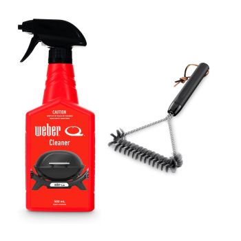 Weber 3 Sided Grill Brush & Q Cleaner