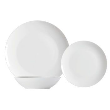 Maxwell & Williams Resort Coupe Cashmere Dinner Set - 12 piece