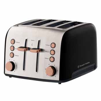 Russell Hobbs Brooklyn 4 Slice Toaster - Copper