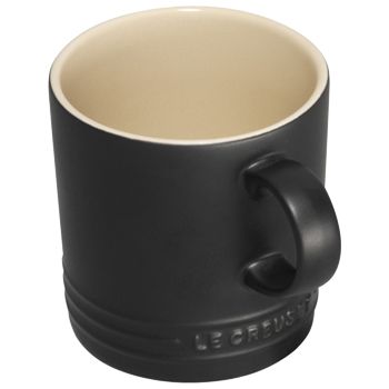 Le Creuset Mug - 350ml - Satin Black - Set of 4