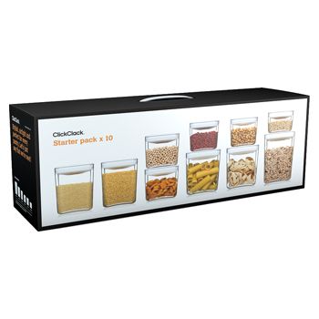 ClickClack Pantry Cube - Set of 10