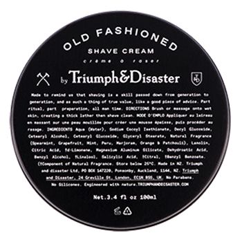 Triumph & Disaster Old Fashioned Shave Cream Jar