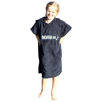 Moana Road Towel Hoodie - White Logo
