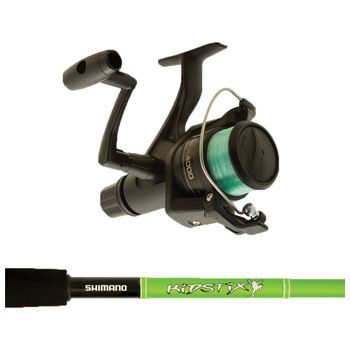 Shimano Kids Set IX4000 Spin Reel Pre Spooled