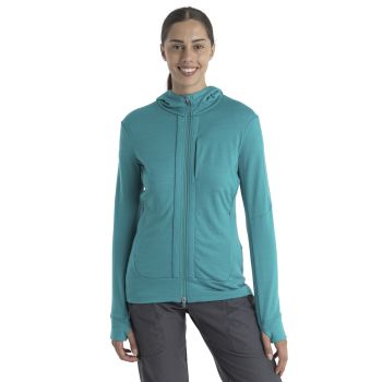 Womens Quantum III LS Zip Hoodie