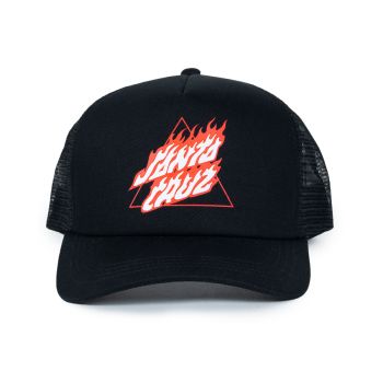 SANTA CRUZ Youth Flamed Not A Dot Cap