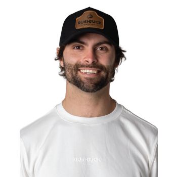 Buchbuck Snapback Trucker Cap Black Unisex