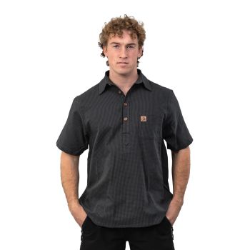 Bushbuck Mens Shepherd Lite Cotton Shirt Bayleaf Green 2XL