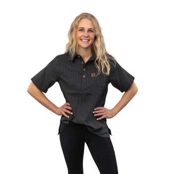Bushbuck Womens Shepherd Lite Cotton Shirt Bayleaf Green 10