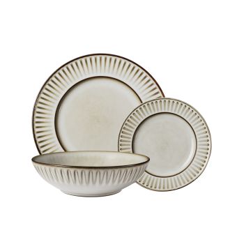 Casa Domani Leros Rim Dinner Set  12pc