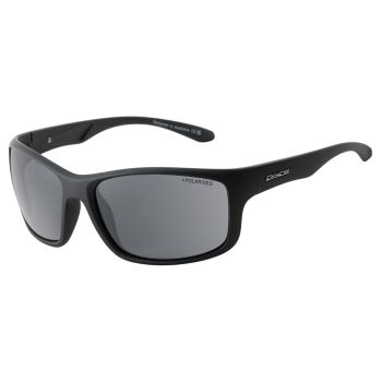 Dirty Dog Splint Polarised Sunglasses Satin Black Grey