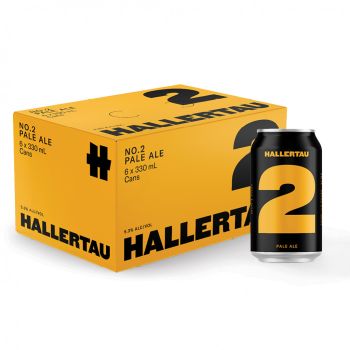 Hallertau 2 Pale Ale Can 330Ml Case Of 24