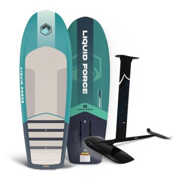 Liquid Force 4.5 Launch Alloy 1200 Foil Package Blue Grey Black