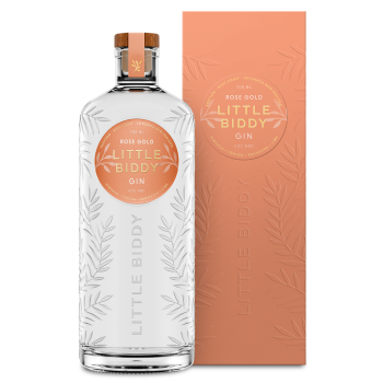 Little Biddy Rose Gold Gin Gift Boxed