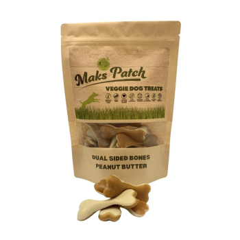 Maks Patch Peanut Butter Dual Sided Bones Grab Bag 20 Pieces